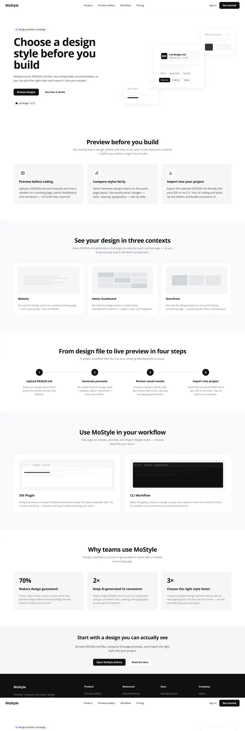 cal-design preview