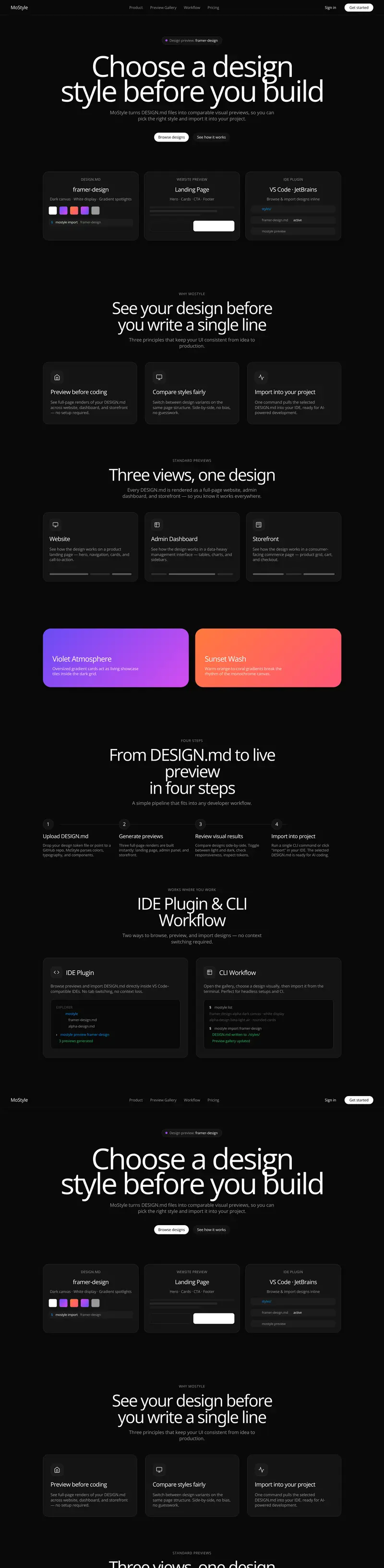 framer-design preview