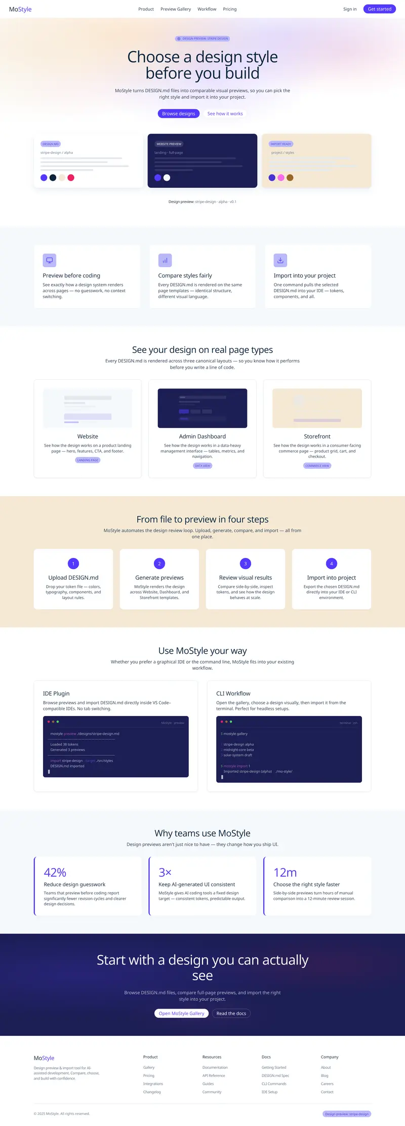 stripe-design preview